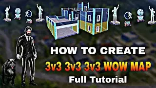 How To Make 3v3 3v3 3v3 WOW Dynamic Map No Room Card Needed | WOW Map Without Room Card | PUBG BGMI