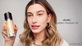 Original Mineral Liquid Foundation Tutorial with @Hailey Bieber | bareMinerals UK