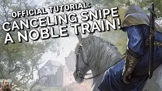 Canceling Snipe a Noble Train  | Tribal Wars | Official Tutorial