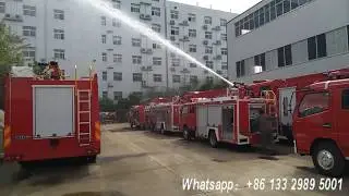 2 ton water tank fire fighting truck,Cami&oacute;n de bomberos