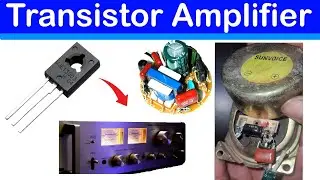 How to make amplifier with transistors #diyaudio