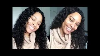 AFFORDABLE VIRGIN BRAZILIAN DEEP WAVE HAIR REVIEW, WORTH IT? FT OMGQUEEN WIGS