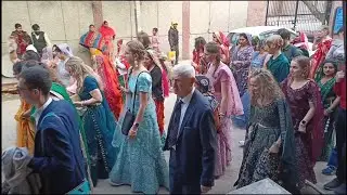Delhi Begumpur Village घुड़चढ़ी With Foreigners