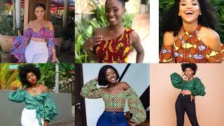 💯Trendy and Stylish Ankara Crop Top styles and ideas compilation.||Women Fashion||African|| Ankara