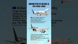 Boeing Dreamlifter vs Airbus BelugaXL &ndash; Cargo Giants Compared!