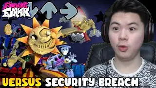ANIMATRONIC FNAF SECURITY BREACH MENGEJAR BF!! | VS Daycare Deathtrap - Friday Night Funkin