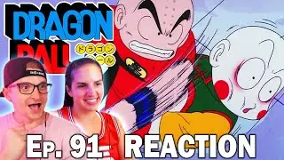 😍CRILIN il GOAT!! - Dragon Ball episodio 91 Reaction - L'aritmetica fa miracoli