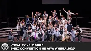 Vocal FX &ndash; Sir Duke &ndash; BHNZ Convention He Awa Whiria 2025