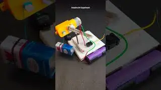 Mini Crane Made with Gear Motor | #motorbuilding #gearmotor