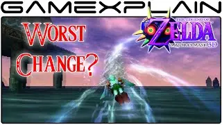 The Worst Change in Zelda: Majora's Mask 3D? (Zora Swimming)