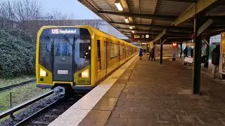 U-Bahn Berlin | Mitfahrt in der U5 von Kaulsdorf Nord bis Hauptbahnhof im H95 5001-6