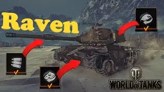 RAVEN gameplay | World of Tanks | WoT Steel Hunter 2022
