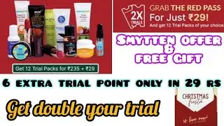 smytten red pass / get 6 trial point extra / christmas offer #smyttenoffer #smyttenfreeproducts