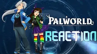 Meta and Lilly react to PALWORLD Trailer 1 - What the FLUFF is this game?!