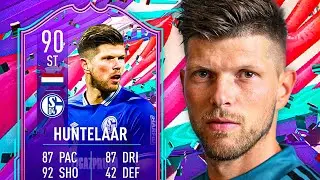 CASTRO IN THE MUD! 👀😅 90 FUT BIRTHDAY HUNTELAAR PLAYER REVIEW! - FIFA 21 Ultimate Team