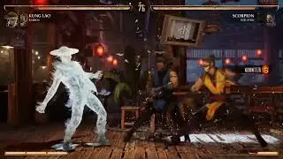 Kung Lao Vs Scorpion | Mortal Kombat 1 #mortalkombat  #mk1 
