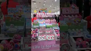 finally! MINISO SANRIO IN THE PHILIPPINES😭💖SM NORTH EDSA #sanrio #miniso #kuromi #kawaii #blindbox