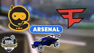 Arsenal RLCS POV #38 - Spacestation Gaming vs FaZe Clan - G3 - Swiss - Fall Split Major