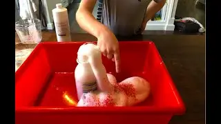 Reindeer Toothpaste Recipe - Christmas Science Experiment for Kids