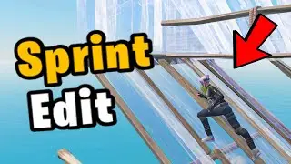 How To Sprint WHILE Editing In Fortnite!