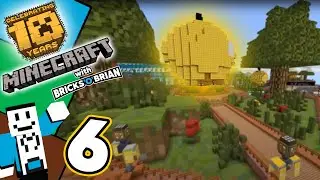 Bad Parkour & Flyover! - Minecraft 10th Anniversary Map Showcase with Bricks 'O' Brian