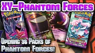 Pok&eacute;mon XY: Phantom Forces TCG Booster Box Opening!
