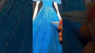ocean theme dress designs so pretty