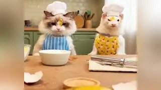 HELL'S KITCHEN  Edition! 🍳🔥 EP5-EP8 Full Collection #shorts #funnycats(地獄廚房動作版！EP5-EP8 完整合輯)