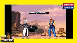 RIESBYFE VS ROPPEN,LEX STREET FIGHTER ALPHA3 MUGEN 2025