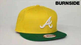 NEW ERA Cap Atlanta Braves Snapback Atlanta Gold