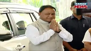 CM Mohan Majhi Arrives At Odisha Assembly For Monsoon Session