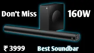 Boat Best Soundbar Under ₹3999 | Boat 1550 Plus 160W Soundbar