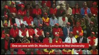 Straight Talk: One on one with Dr. Masibo Political Analyst - Part One. with Regina Olado