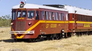 The Gulflander RM93 Stops At Blackbull