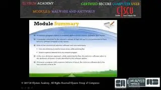 Certified Secure Computer User Part 9