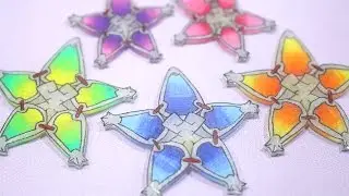 Shrink Plastic DIY Wayfinder [Kingdom Hearts Birth by Sleep]