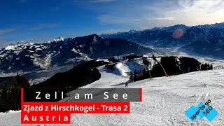 144 Zell am See - Zjazd z Hirschkogel - Trasa 2