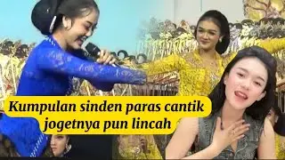 kumpulan sinden lincah jogetnya heboh lucu ngakak || budaya jawa dagelan lucu