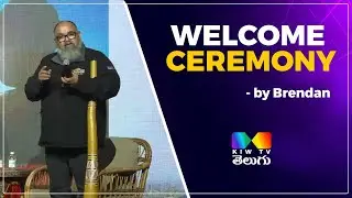 Welcome Ceremony by Brendan | Nara Lokesh | Andhra Pradesh Investment Roadshow  @kiwtvchannel ​