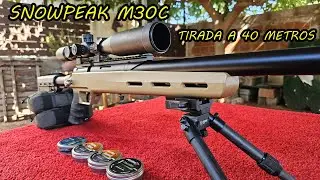 SNOWPEAK M30C TIRADA A 40 METROS @carabinasmontevirgen2020