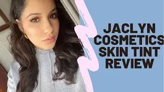 Jaclyn Cosmetic's Blurring Skin Tint 2 Day wear test 2 different ways