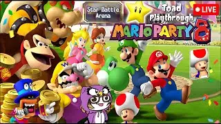 Mario Party 8: Toad Star Battle Arena Playthrough! #shorts