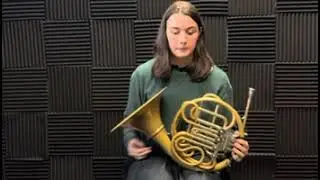 Emma Clark (horn) &mdash; MYSP audition 2025-26
