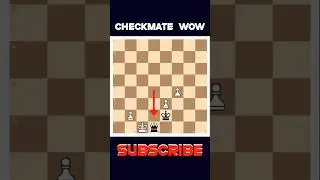 Checkmate! wow Game Over in One Move Like a Pro ♟️🔥 #chess #Checkmate #chesstricks