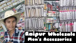 Raipur Wholesale Market ll Men's Accessories ll Gol Bazar Raipur