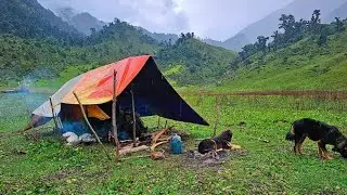 Living with the poor but Happy people in the world| Best Himalayan Compliment video of Rainy Season