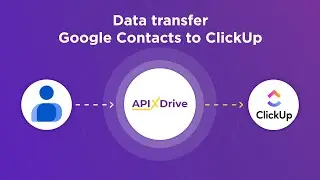 Google Contacts and ClickUp Integration | How to Get new contacts from Google Contacts to ClickUp