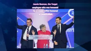 Target employee harassed by radical leftist honored @ Turning Point USA event #trending #news #usa