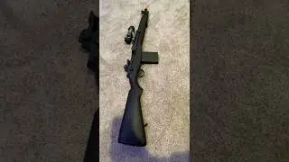 M14 airsoft first look #airsoft #guns #airsoftshorts #mw2 #videogames #callofduty #rifle #gun