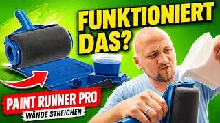 🔴PAINT RUNNER PRO W&Auml;NDE STREICHEN im TEST 
